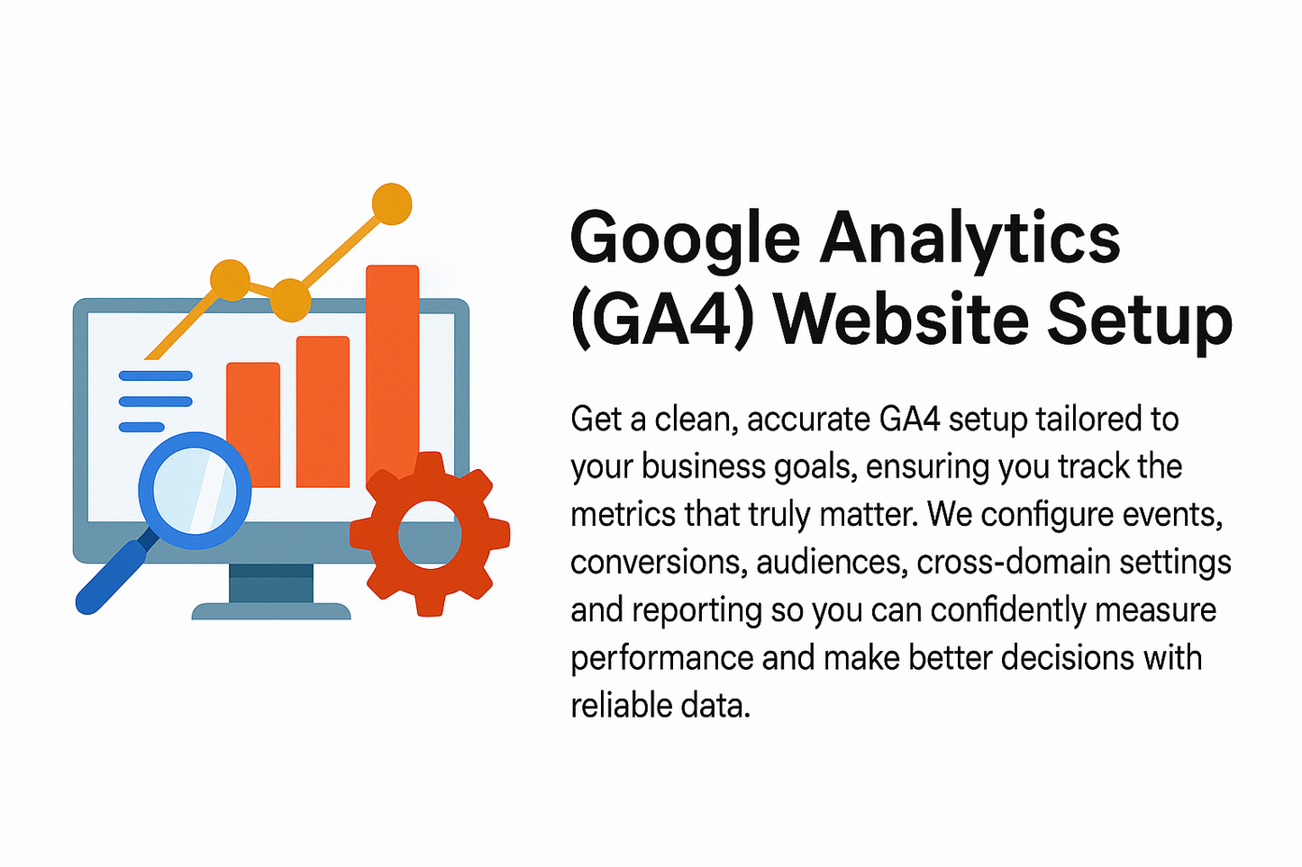 Google Analytics (GA4) setup services